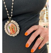 collar virgen guadalupe